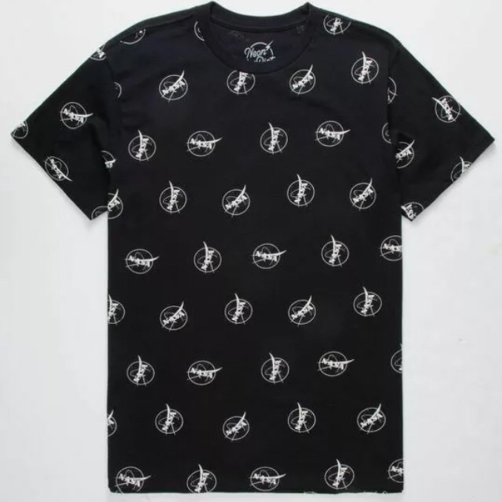 Neon Riot NASA allover Logo print T-shirt